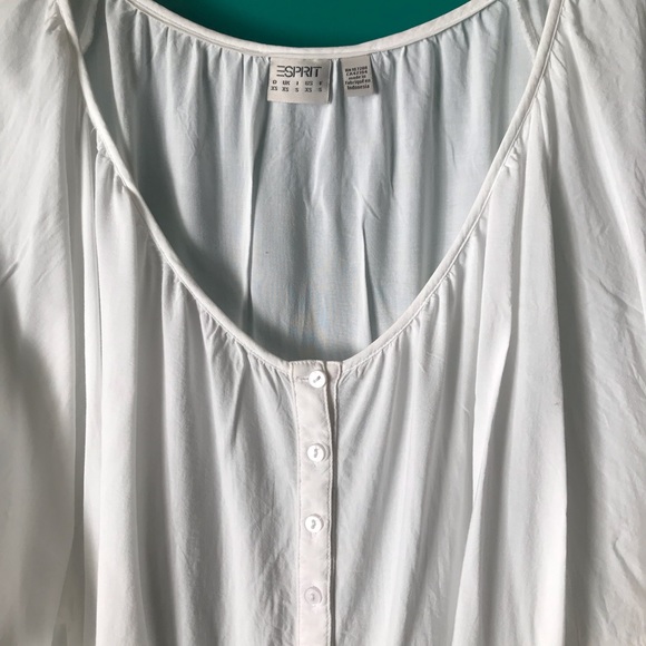 ESPRIT, Off the shoulder, bat wing, peasant style blouse. - Picture 2 of 11